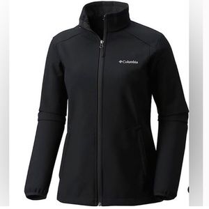 Columbia Herald Square Softshell Black Jacket, L, NWT